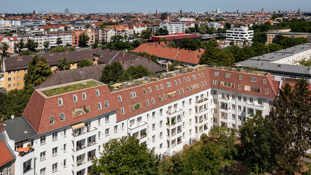 Dachgeschossquartiere, Berlin-Steglitz  - Aerial