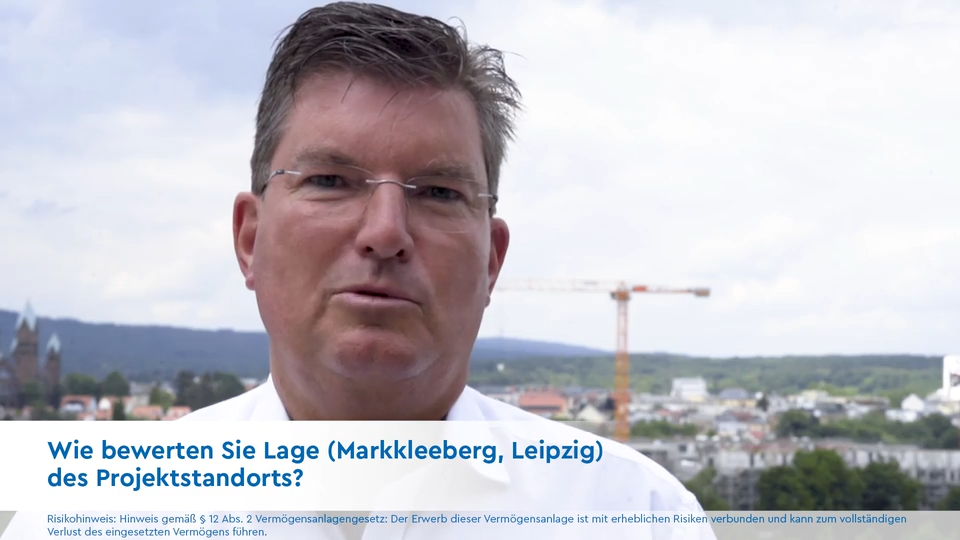 Wie beurteilen Sie die Lage des Projektstandortes Markkleeberg?